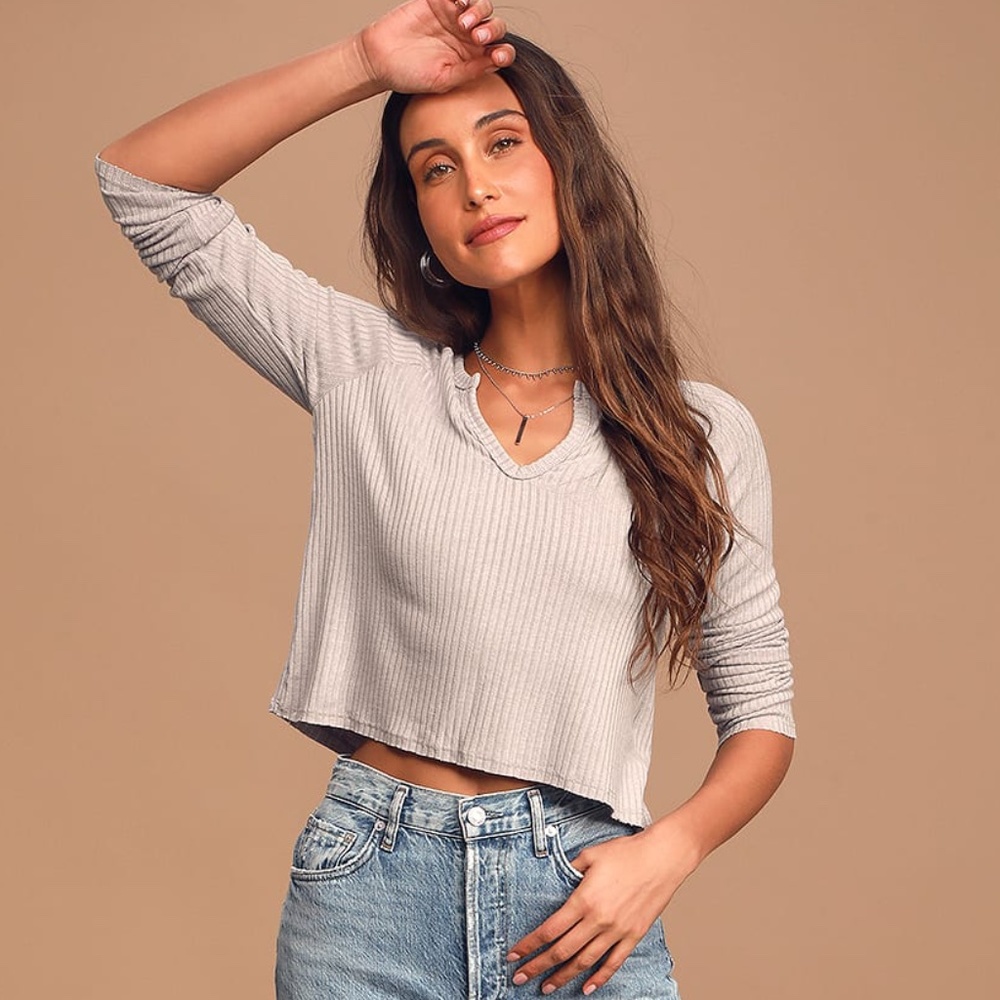 LULUS LONG SLEEVE TOP